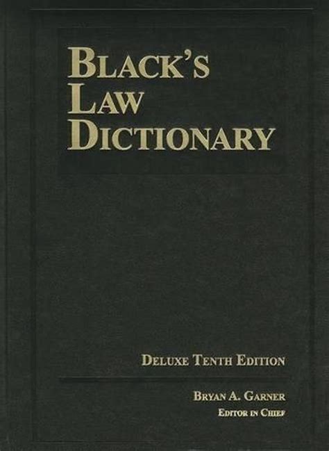 black dictionary definition